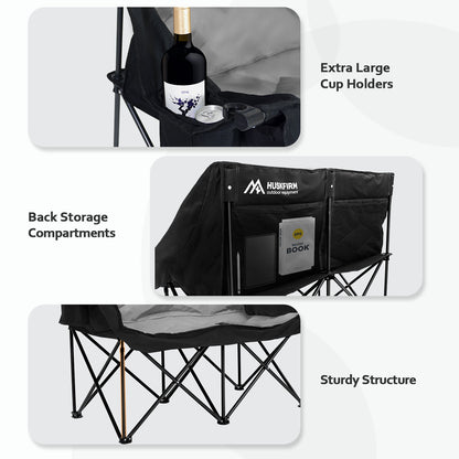 2 Person Camping Chair Oversized Loveseat Camping Chair