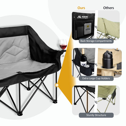 2 Person Camping Chair Oversized Loveseat Camping Chair