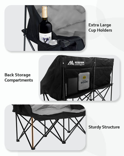 2 Person Camping Chair Oversized Loveseat Camping Chair